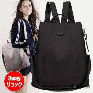 リュック レディース リュックサック 通勤 3way ショルダーバッグ マザーズバッグ ママバッグ おしゃれ 30代 40代 50代 軽い 軽量｜tibipoko3-st