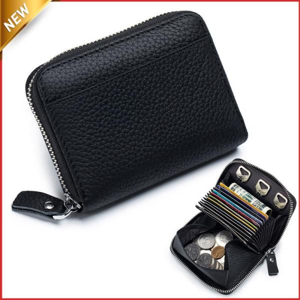 コインケース 革 小銭入れ カードケース ミニ財布 じゃばら レディース 薄い スキミング防止  財...