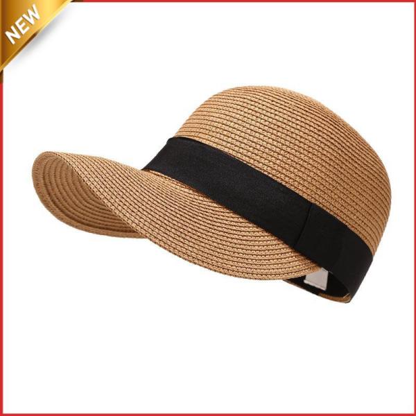 【値下げ】ストローハット 麦わら帽子 レディース UVカット つば広 日よけ 小顔効果 イベント ア...