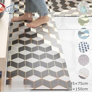 キッチンマット 拭ける キッチンラグ 北欧 ラグ...の商品画像