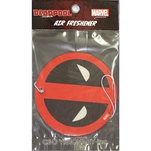 MARVEL (マーベル) Deadpool (デッドプール) Air Freshener 芳香 シナモン 丸型｜ticktack-jp