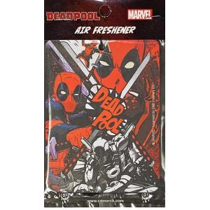 MARVEL (マーベル) Deadpool (デッドプール) Air Freshener 芳香 ストロベリー｜ticktack-jp