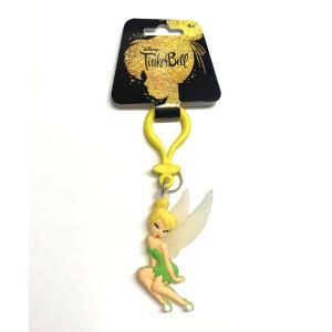 Disney FAIRIES (ディズニー フェアリーズ) ティンカーベル クリップオン キーリング ラバータイプ キーホルダー