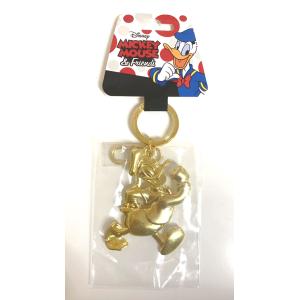 Disney (ディズニー) Donald Duck (ドナルドダック) ゴールド Pewter Keyring メタルタイプ キーリング キーホルダー