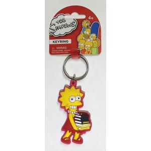 The Simpsons  (ザ・シンプソンズ) リサ キーリング ラバータイプ キーホルダー