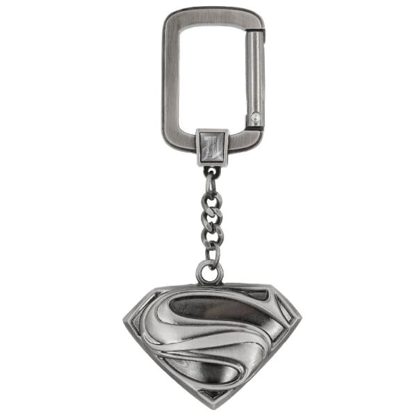 DCコミック Superman (スーパーマン) Logo Pewter Keyring キーリング...