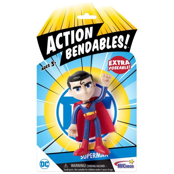 DCコミック Superman (スーパーマン) ACTION BENDALBES  フィギュア