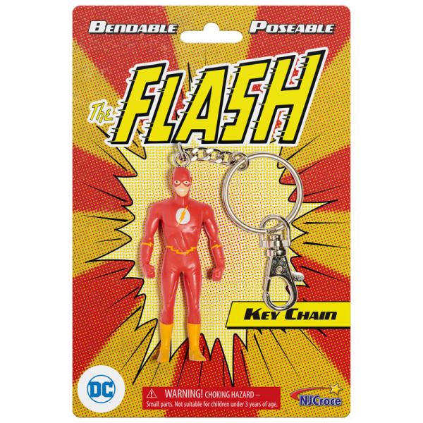 DCコミック The Flash  (フラッシュ) キーチェーン フィギュア 折り曲げタイプ