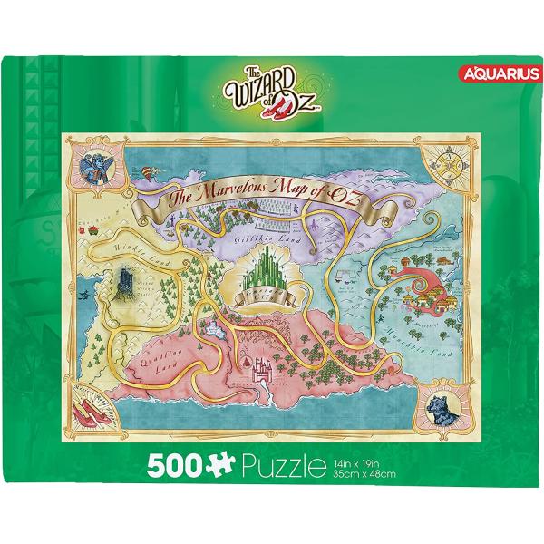 The Wizard of Oz (オズの魔法使)  Map 500ピース Jigsaw Puzzl...
