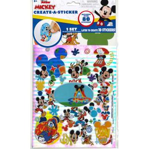 Disney（ディズニー） Stitch (スティッチ) プックリシール入り