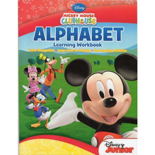 Disney (ディズニー) ミッキーマウス　アルファベット　ワークブックドリル