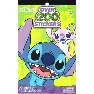 Disney (ディズニー) Stitch (スティッチ) 4 Sheet　シール ステッカー 4シート