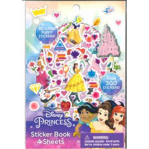 Disney Princess (ディズニー プリンセス) プックリシール入り ステッカー シール