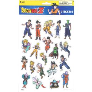 DRAGON BALL Z (ドラゴンボールZ)  Raised Sticker Sheet 立体シ...