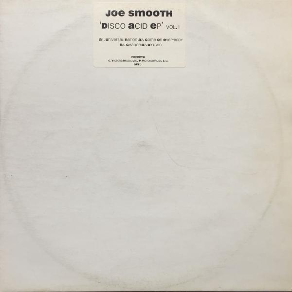 JOE SMOOTH / Disco Acid EP Vol. 1 12inch Vinyl rec...