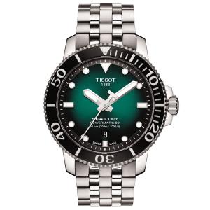 【TISSOT】シースター 1000 オートマティック T1204071109101 グリーン 自動巻 メンズ