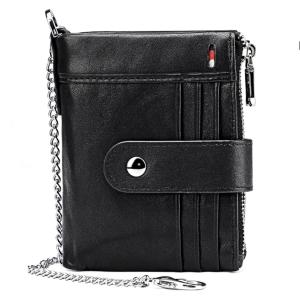 Roen（ロエン） 財布 メンズ 長財布 スカル レザー 二つ折り長財布