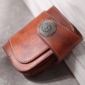 チェーン付き ロングウォレット 男女兼用 本革 Horn Works 2507 本革