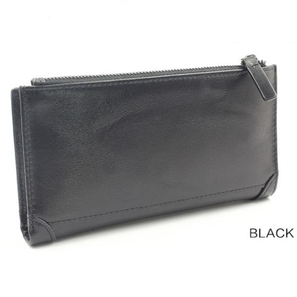 長財布　メンズ　本革　高級　牛革　使用 ヴィンテージ加工　多機能　長財布　大容量カード入１３枚　大型...