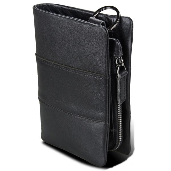 二つ折り　三つ折り　財布　メンズ　本革　高級　牛革　ヴィンテージ加工　多機能 三つ折り財布 小銭入有...