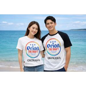 オリオンビール Tシャツ 沖縄限定 Orion THE DRAFT ツートン ラグランT