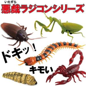 昆虫 イモ虫 ゴキブリ サソリ ムカデ カマキリ ラジコン おもちゃ 誕生日プレゼント 男の子 ドッ...