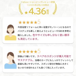バススポンジ お風呂掃除 垢取り 浴槽 スポン...の詳細画像3