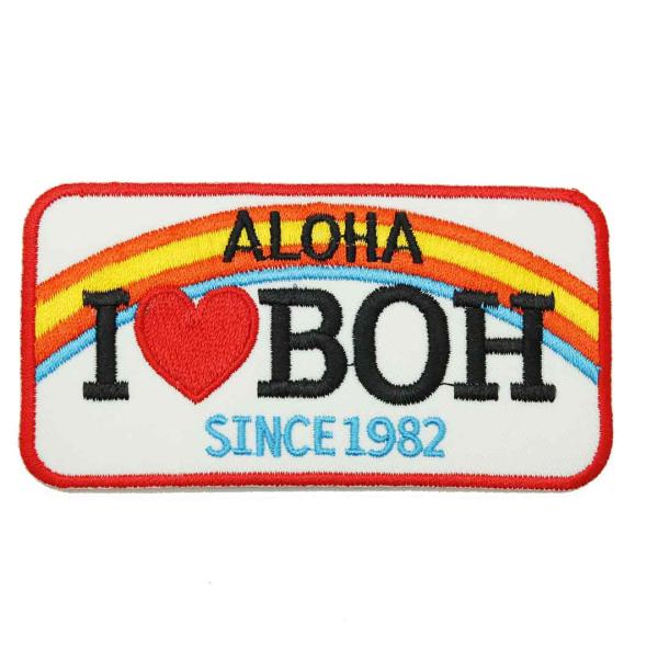 ワッペン アップリケ パッチ BOH ALOHA USA アメカジ アロハ エンブレム デザイン  ...