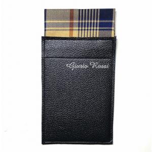 ポケットチーフ メンズ 台紙付き ジュリオロッシ スクエア型