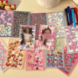 リボンシール ステッカー 手帳 デコトレカ パーツ コレクトブック KPOP