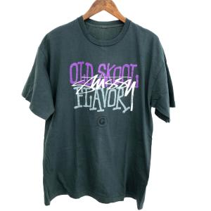 STUSSY ステューシー 半袖カットソー サイズ:表記不明 グレー メンズ