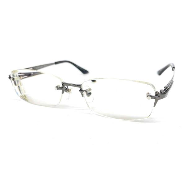 Megane Ichiba 眼鏡市場 メガネ ダブルアクション    WAC-107   シルバーカ...