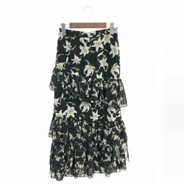 AMERI VINTAGE アメリヴィンテージ スカート/花柄 良好 サイズ:M TWIN LILY...