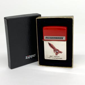 Zippo ジッポ サンダーバード3号 ライター  箱付き 未使用品   シルバーカラー/レッド  サンダーバード3号 喫煙グッズ｜tifana