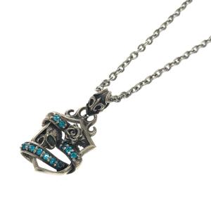 bless  ブレス  ネックレス 良好  シルバーカラー 316Lステンレス ローズ ユニセックス チョーカー ペンダント accessory アクセサリー｜tifana