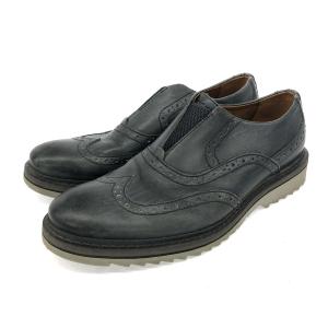 ROCKPORT ロックポート ウイングチップ シューズ  UK6  グレー   メンズ 靴 シューズ shoes スリッポン｜tifana