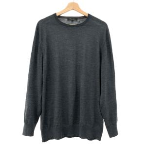 Dior HOMME ディオールオム 長袖ニット サイズM グレー/ブルー Dior HOMME ディオールオム 長袖ニット サイズM グレー/ブルー
