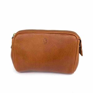 POLO RALPH LAUREN ポロラルフローレン  クラッチバッグ   ブラウン レザー  レディース ヴィンテージ セカンドバッグ bag 鞄
