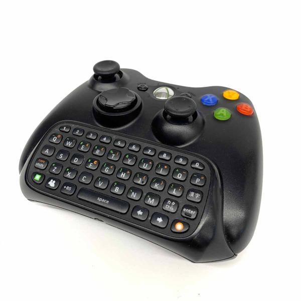 XBOX  Chatpad ワイヤレスコントローラー     ブラック ゲーム ホビー 周辺機器