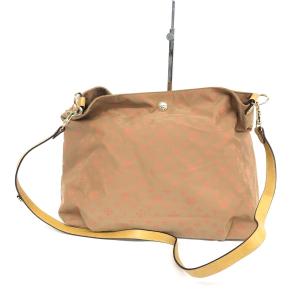 russet ラシット  ショルダーバッグ 良好  ベージュ ナイロン モノグラム レディース 斜め掛け bag 鞄｜tifana