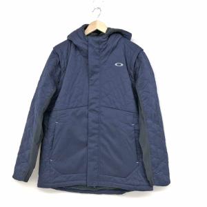 OAKLEY オークリー  中綿ジャケット 未使用品 サイズ2XL  ネイビー  メンズ  アウター UNEVEN PUFF JACKET　2WAY ベスト　3｜tifana