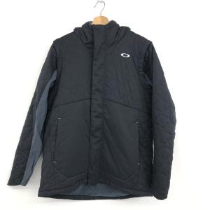 OAKLEY オークリー ジップアップ ジャケット 未使用品 XXL  ブラック  メンズ  アウター UNEVEN　PUFF　JACKET 2WAY ベスト 2｜tifana