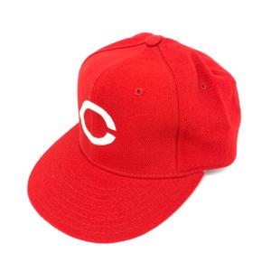 NEW ERA ニューエラ  ベースボールキャップ    レッド ウール100％ シンシナティレッズ メンズ 帽子 ハット hat 服飾小物｜tifana