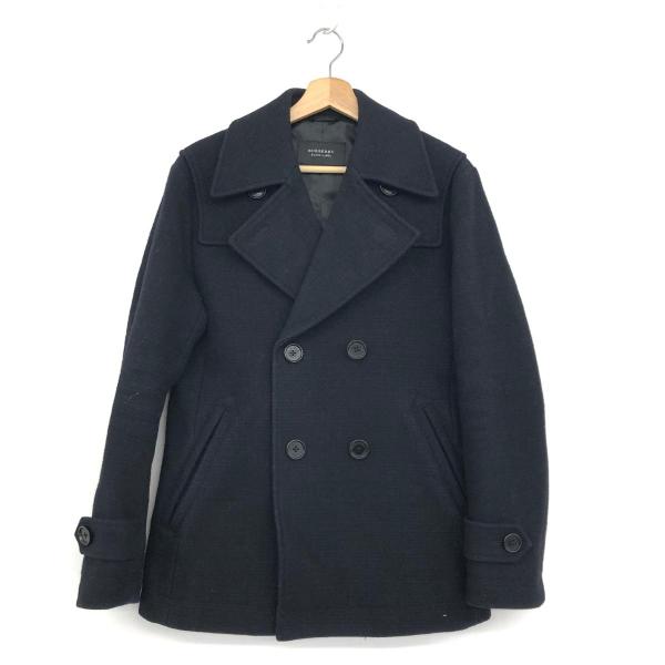 BURBERRY BLACK LABEL バーバリーブラックレーベル P コート  M  ブラック ...