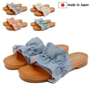 日本製 made in japan ラッフルサンダル｜tifose