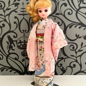 リカちゃん アイシードール ブライス 羽織 着物 作り帯 セット リカちゃん アイシードール ブライス 羽織 着物 作り帯 セット