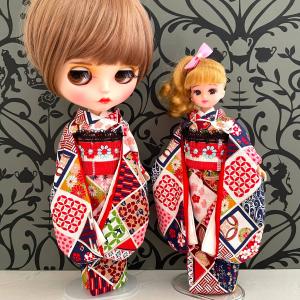 アイシードール リカちゃん 人形 ゆかた へこ帯 ドール 着物