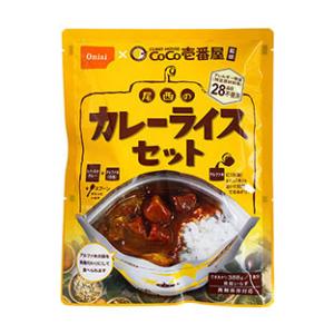 非常食 尾西のカレーライスセット CoCo壱番屋監修 防災食