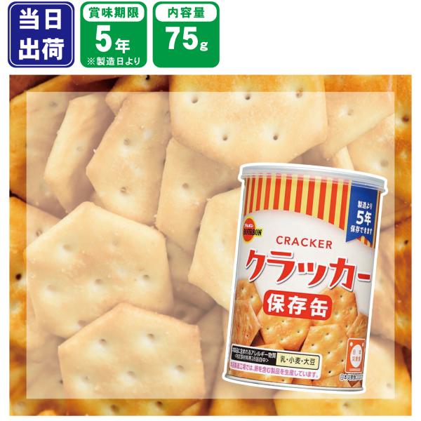 非常食 保存食 ミニクラッカー ブルボン おやつ おかし 5年保存 ビスケット