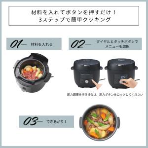 WEB限定 電気圧力鍋 4l タイガー 自動調...の詳細画像2